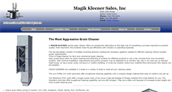 Desktop Screenshot of magikkleenersales.com